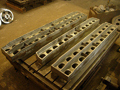 Steel sand castings
